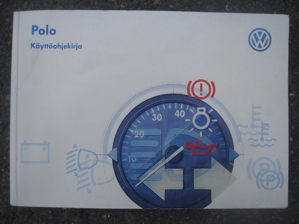 VW Polo 6N käyttö-ohjekirja Suomen-kielinen