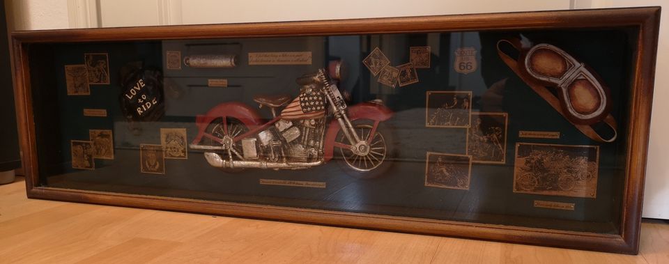 Harley-Davidson taulu 3D