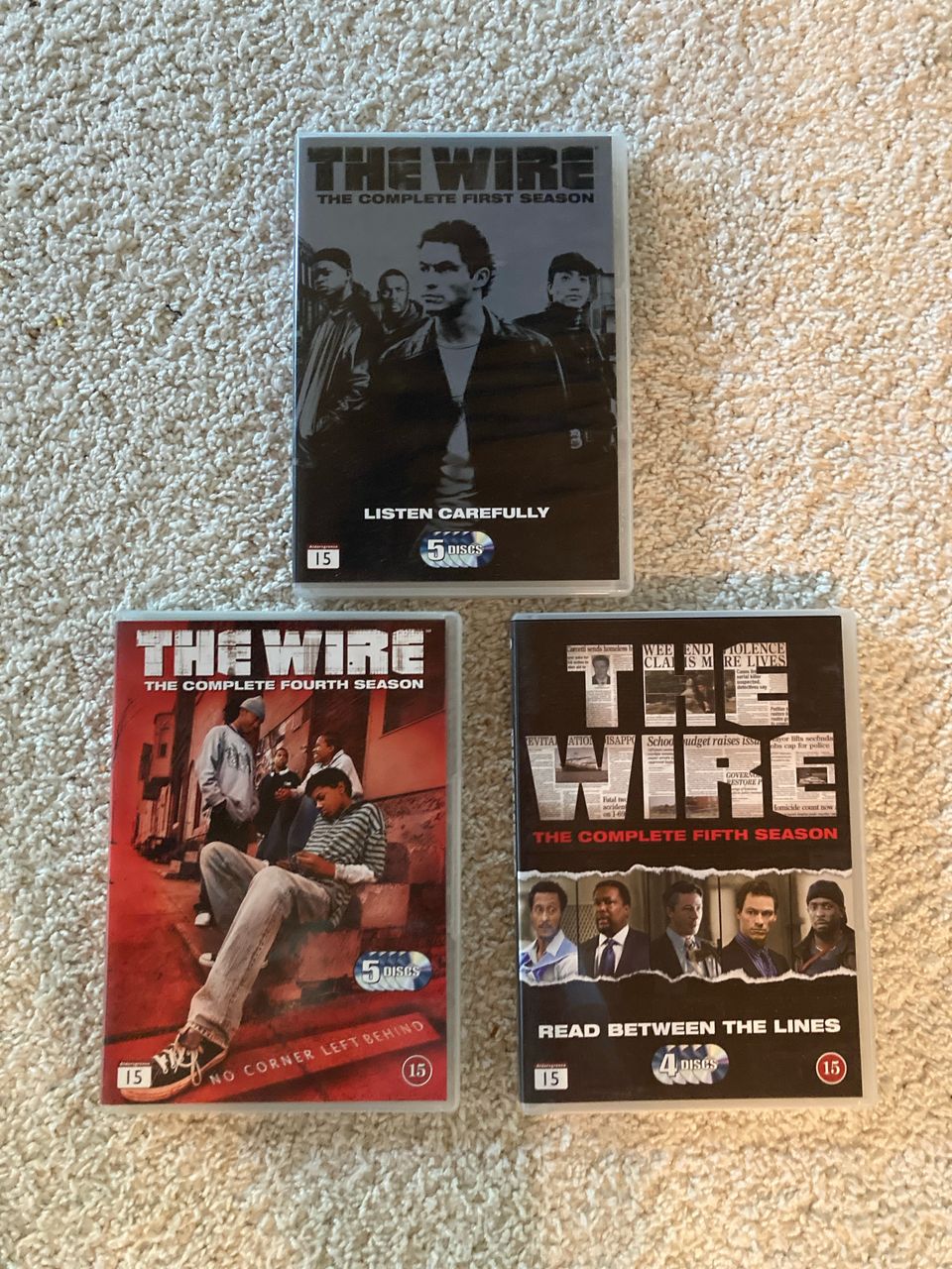 The Wire, tuontakaudet 1, 4 ja 5