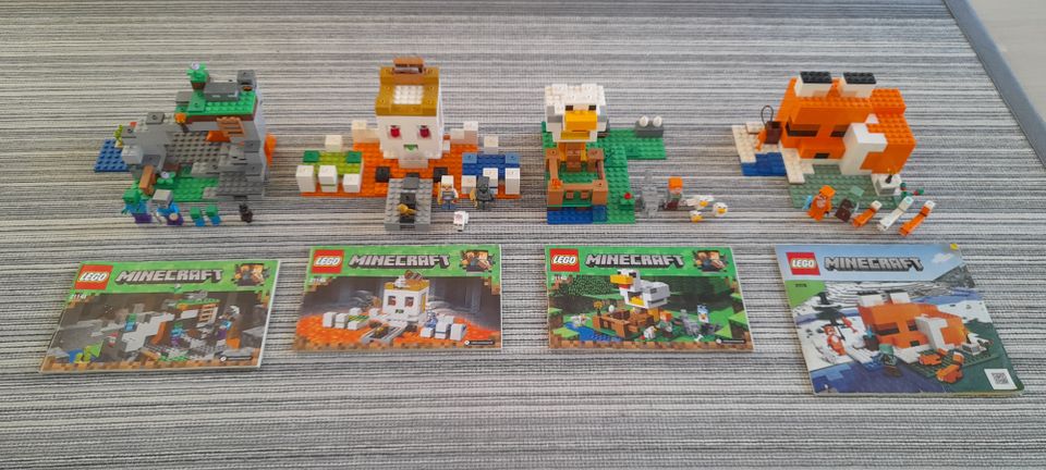 Lego Minecraft settiä