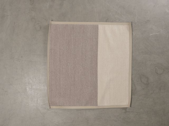 The Weaver matto beige 160 x 160 cm