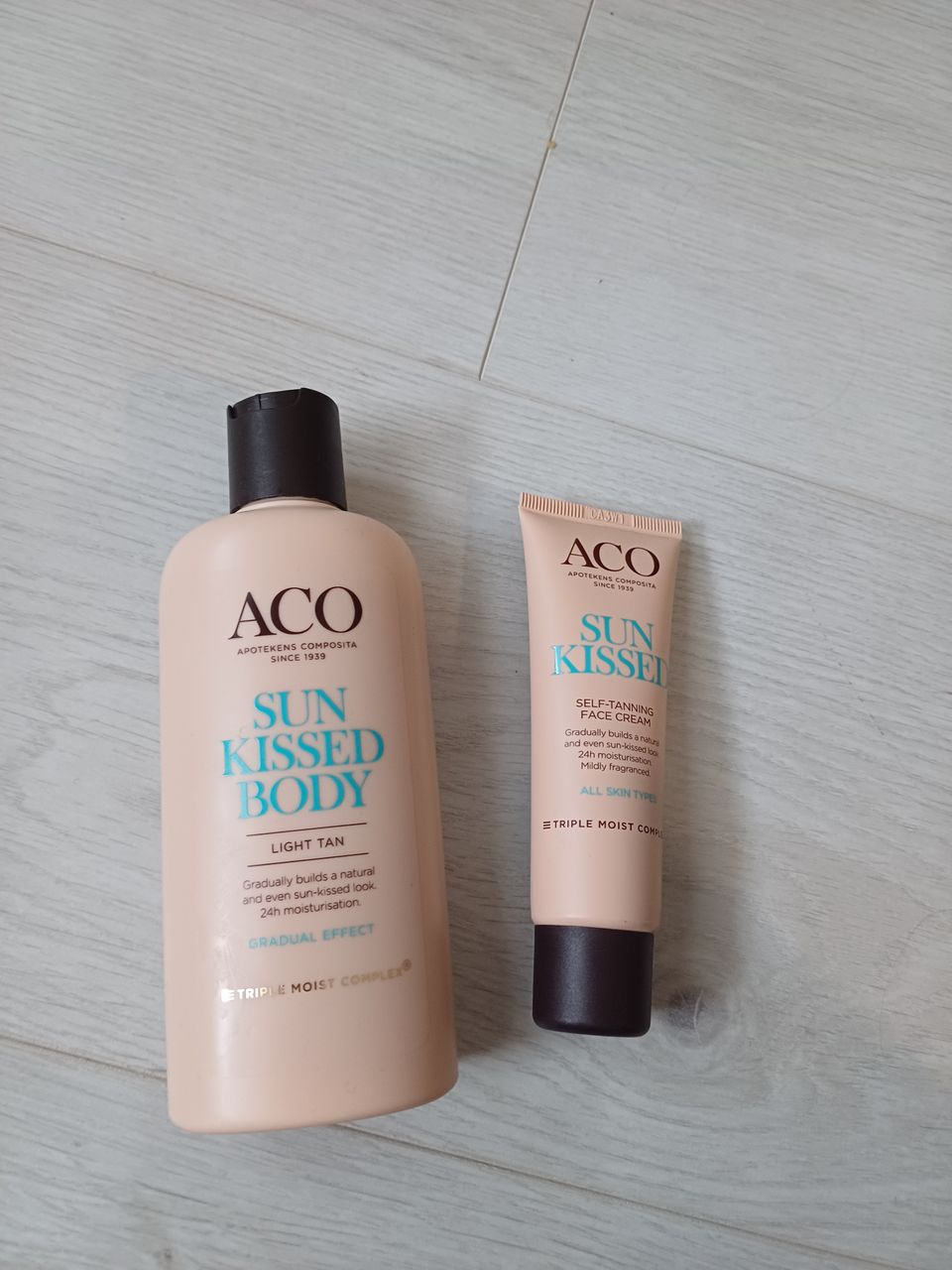 ACO sunkissed kasvovoide & vartalovoide