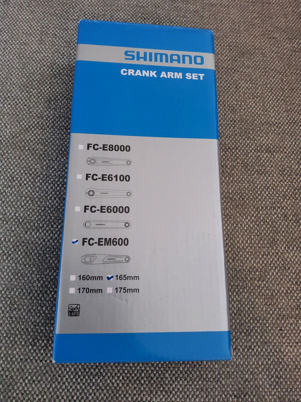 Shimano FC-EM600 kammet