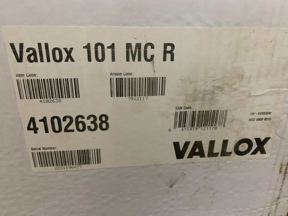 Vallox 101 MC R