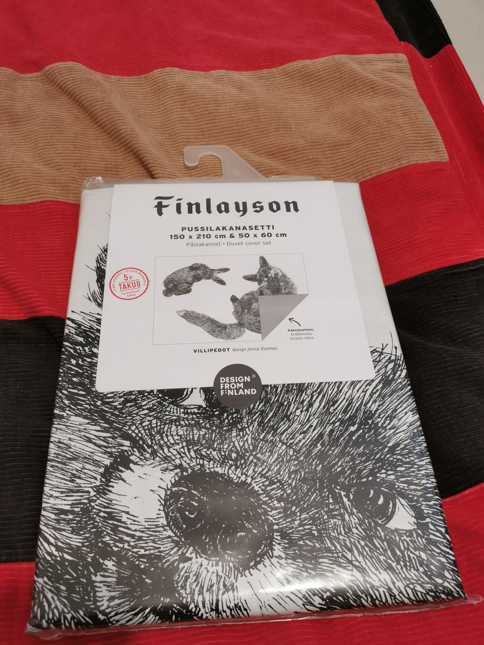Finlayson pussilakanasetti: Villipedot (avaamaton)