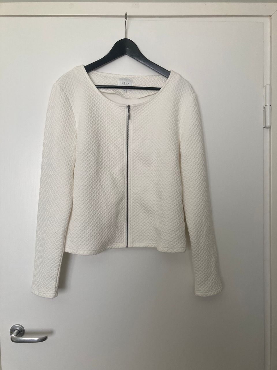 Valkoinen jakku / takki, XL, Vila