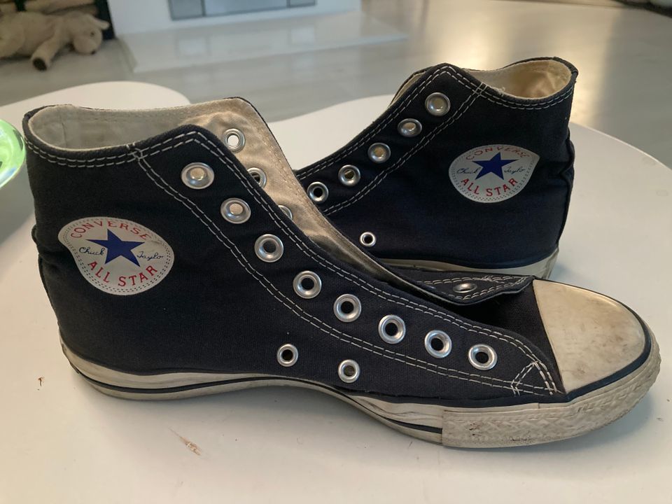 Converse All Star (tumman siniset) kengät/ tennarit, koko 40