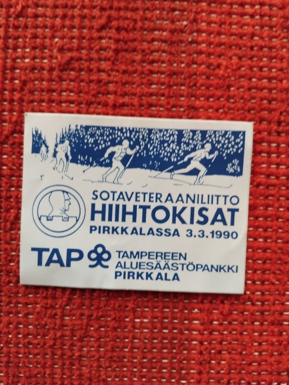 Tarra sotaveteraaniliitto hiihtokisat 1990