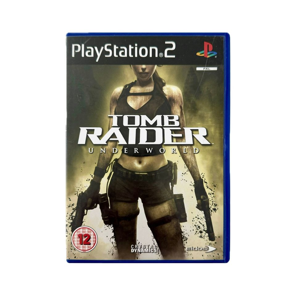 ✨🎮 Tomb Raider - Underworld - PS2 💥+löytyy paljon muita pelejä