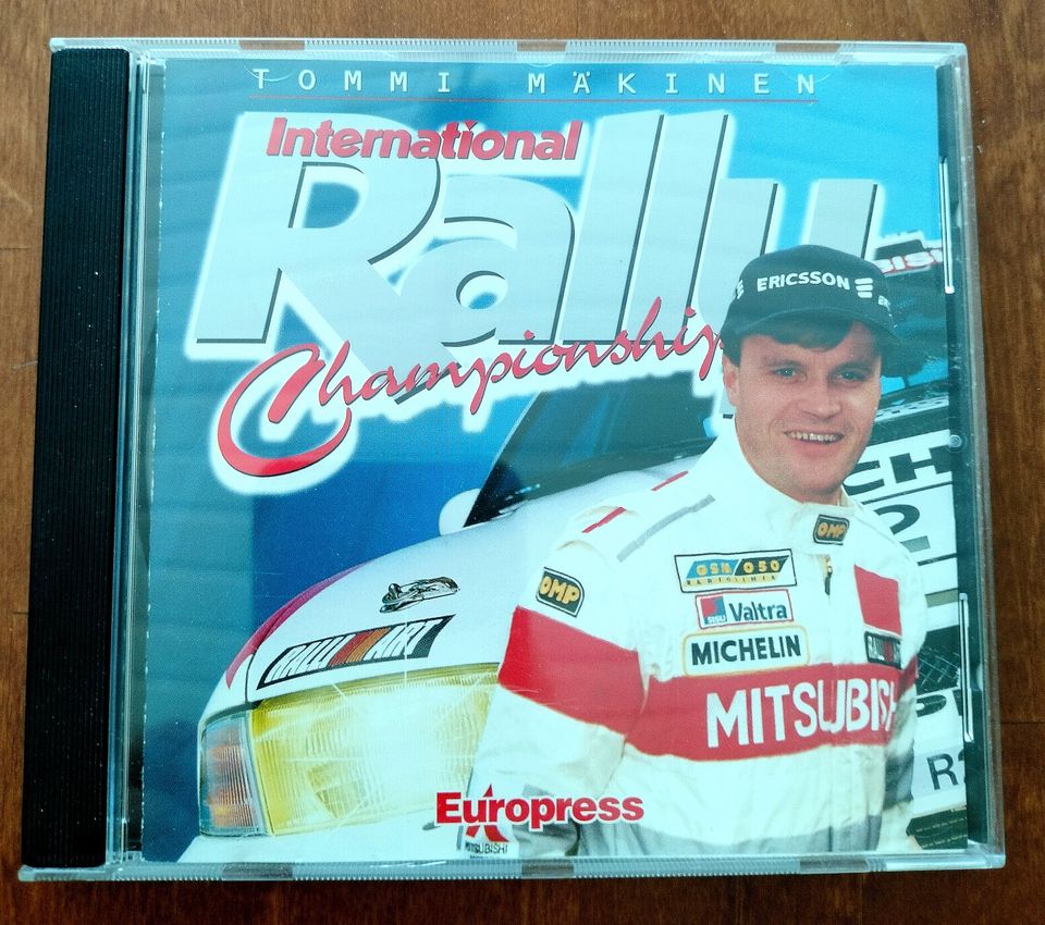 Tommi Mäkinen rallipeli PC Win 95