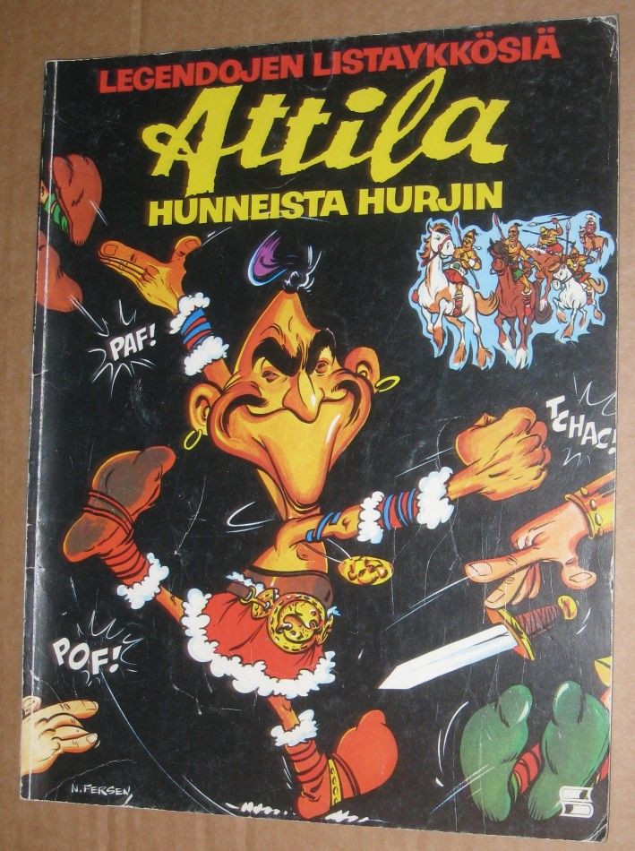 Attila, Miehet jotka vihaavat naisia, Tex Willer