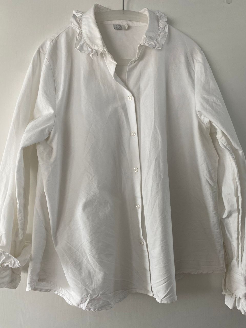Gauharin valkoinen paitapusero xl