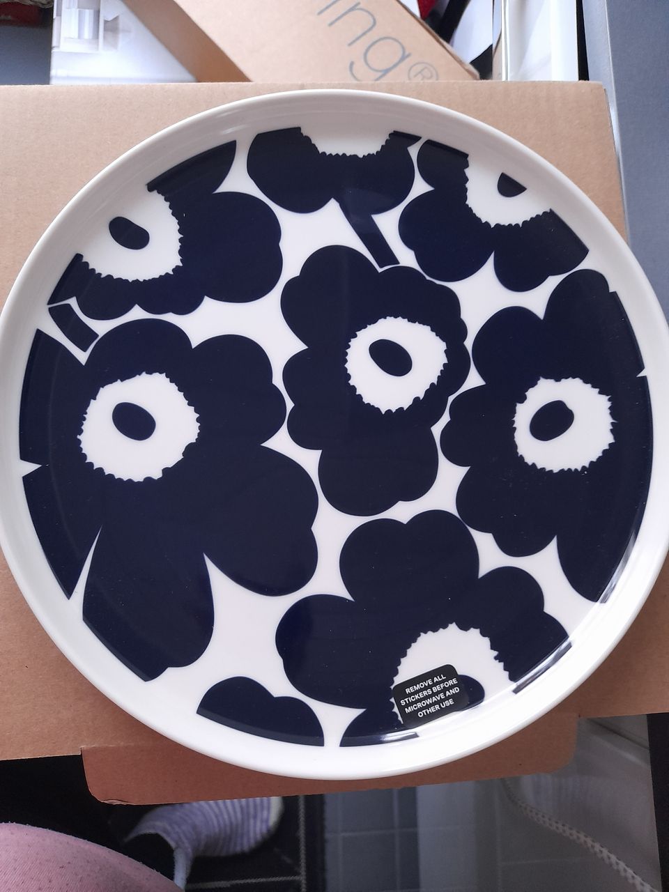 Marimekko Unikko lautanen 6kpl