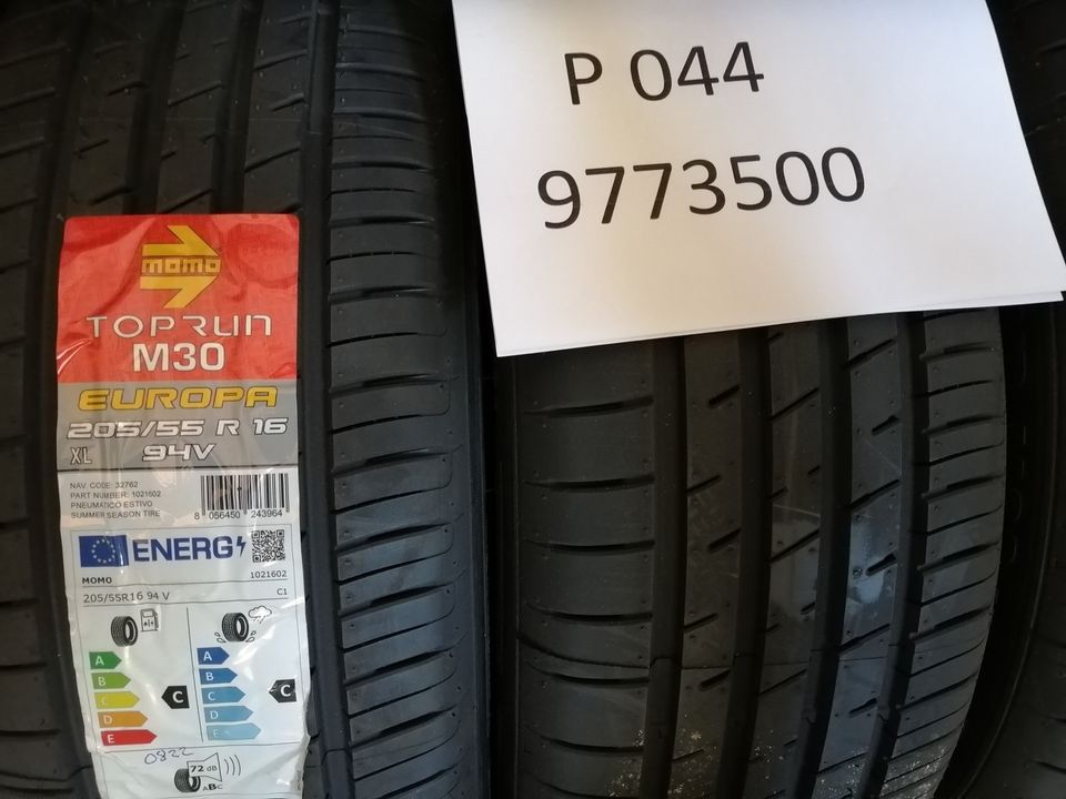 Uudet 205/55R16 Momo kesärenkaat Hankookilta,sis työt