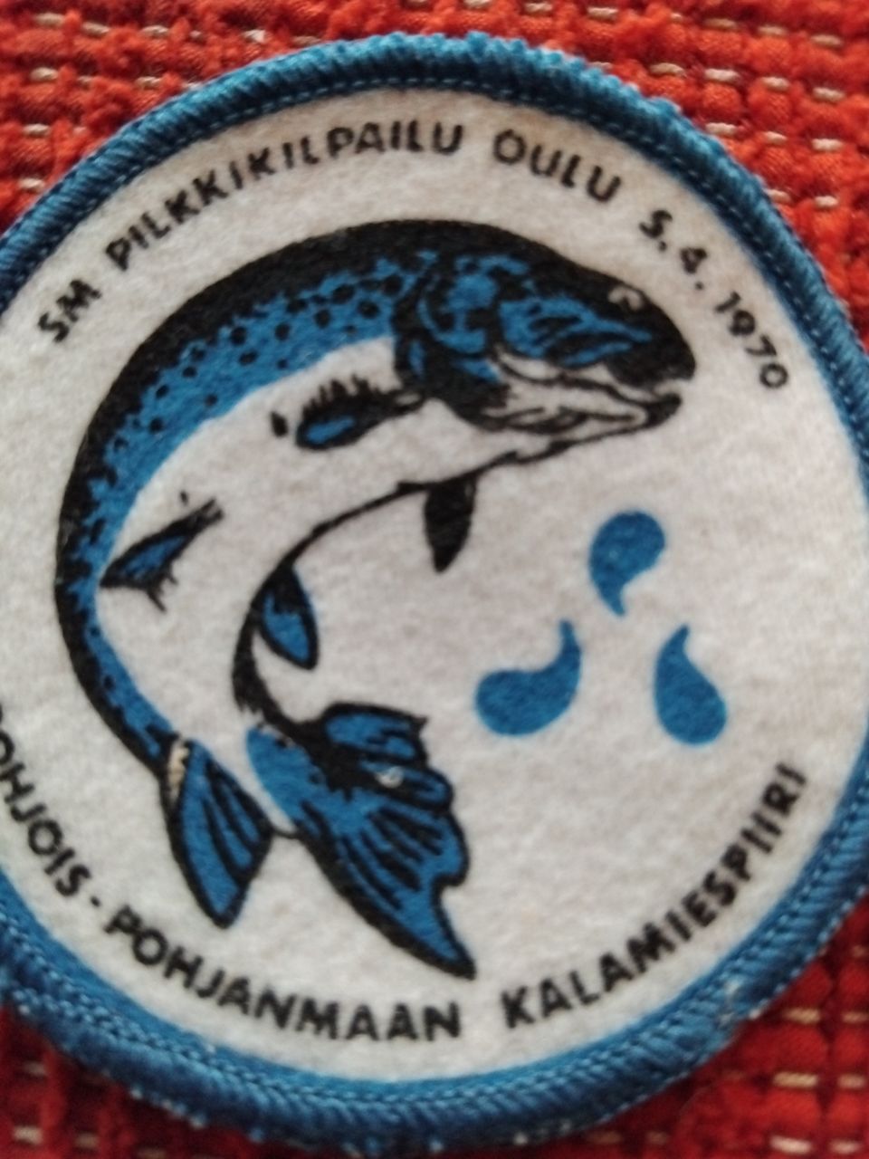 Hihamerkki SM pilkkikilpailu Oulu 1970