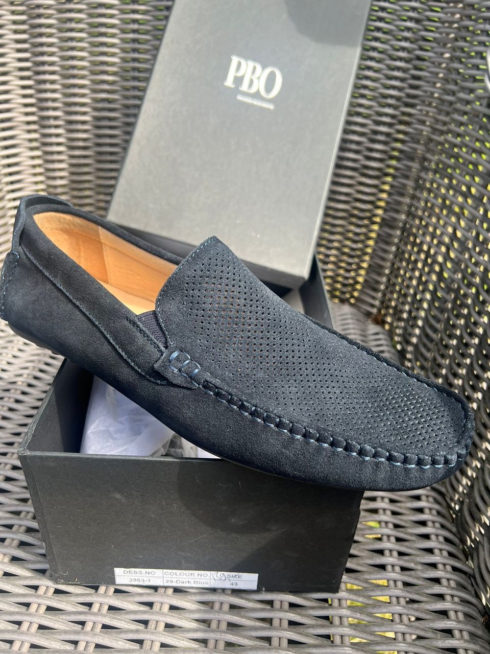 Uudet PBO mokkanahkaiset loaferit kengät koko 43 ovh 139€