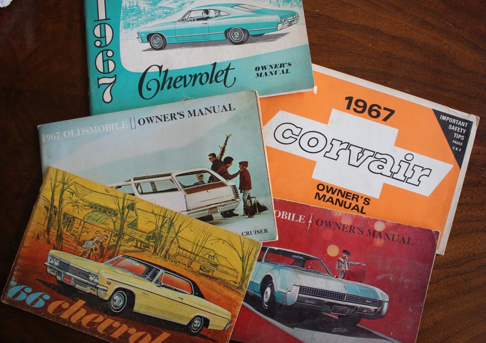 GM/ Chevrolet/ Oldsmobile käyttöohjekirjat 60- luku