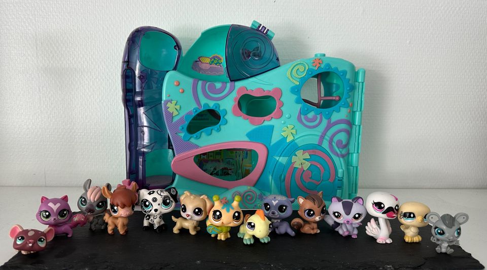 Littlest Pets Shop figuurit ja päiväkoti