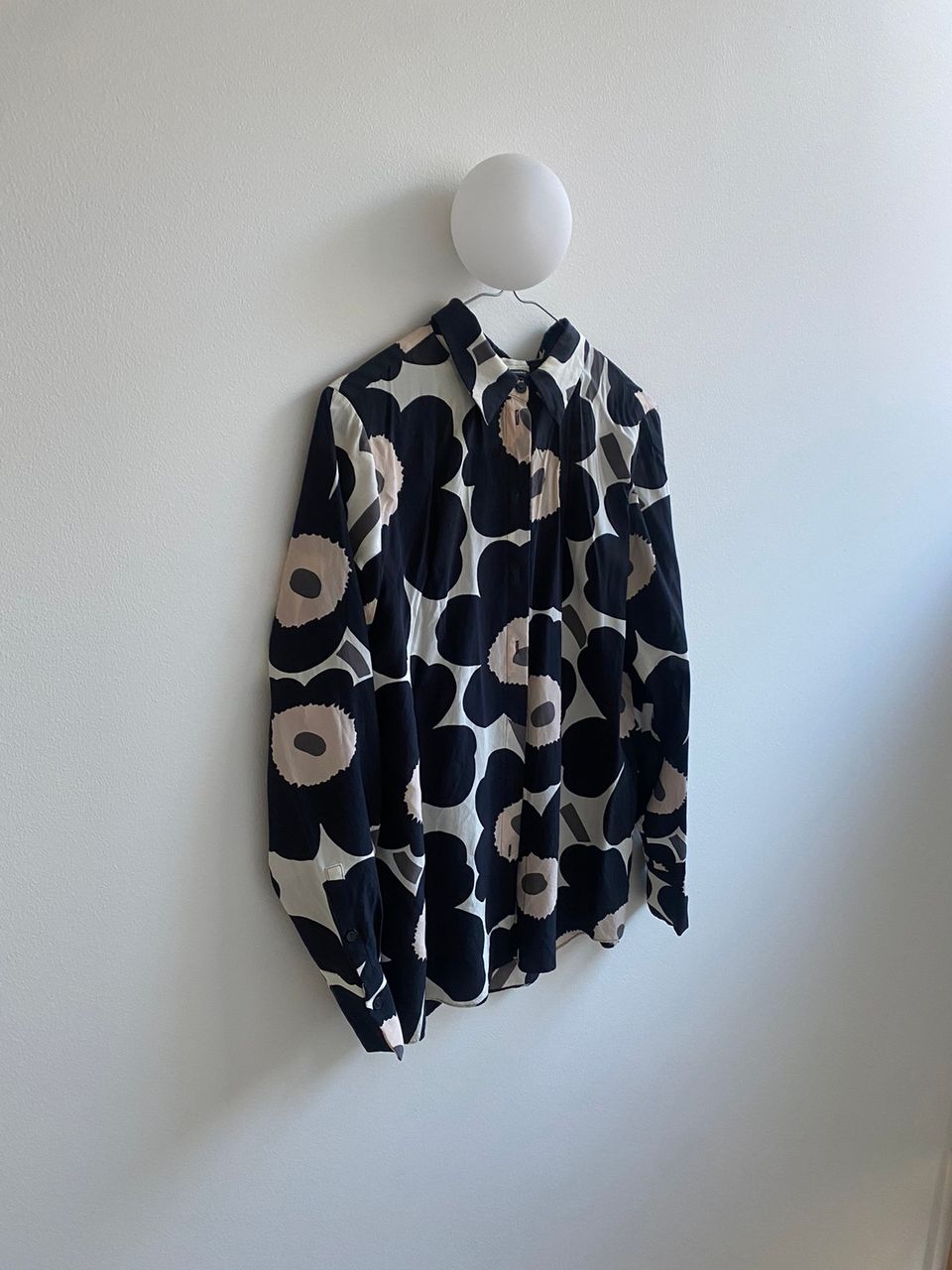 Marimekko unikko silkkipaita