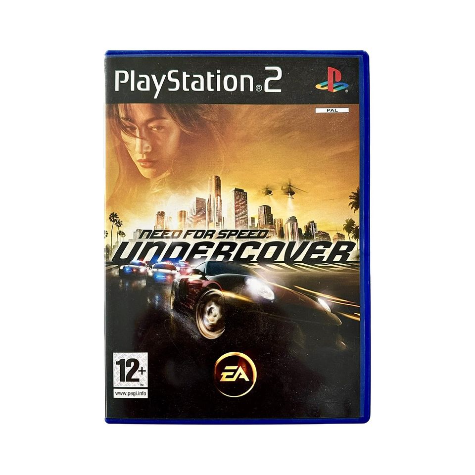 ✨🎮 Need for Speed - Undercover - PS2 💥+löytyy paljon muita pelejä