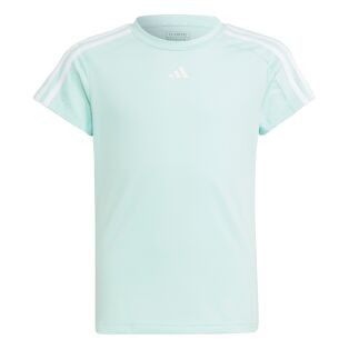 Adidas Train Essentials AEROREADY 3-Stripes Slim-Fit Training T-Shirt - tyttöjen