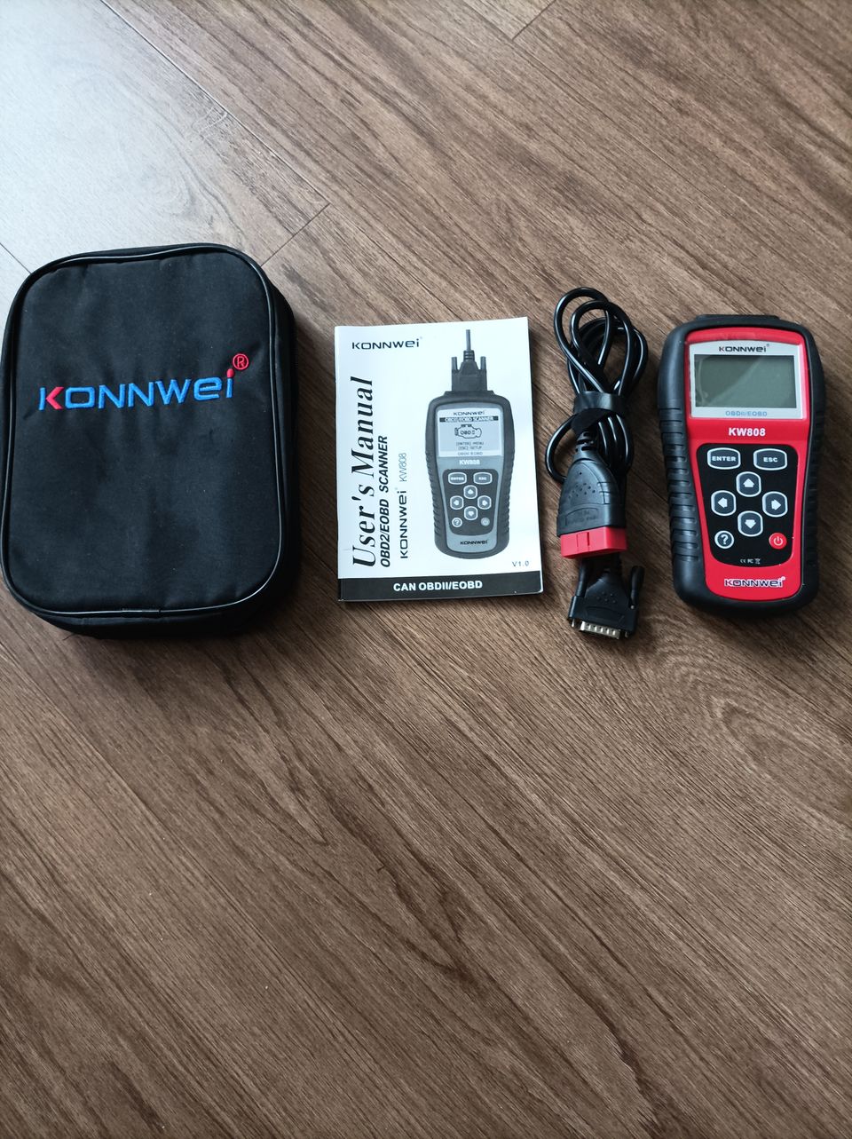 Obd2/eobd scanner Konnwei kw808