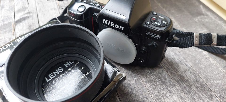 Nikon F 801 s filmikamera runko