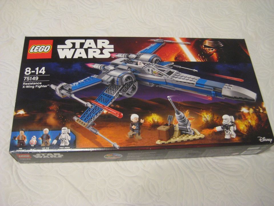 Lego 75149 Resistance X-Wing Fighter (uusi)