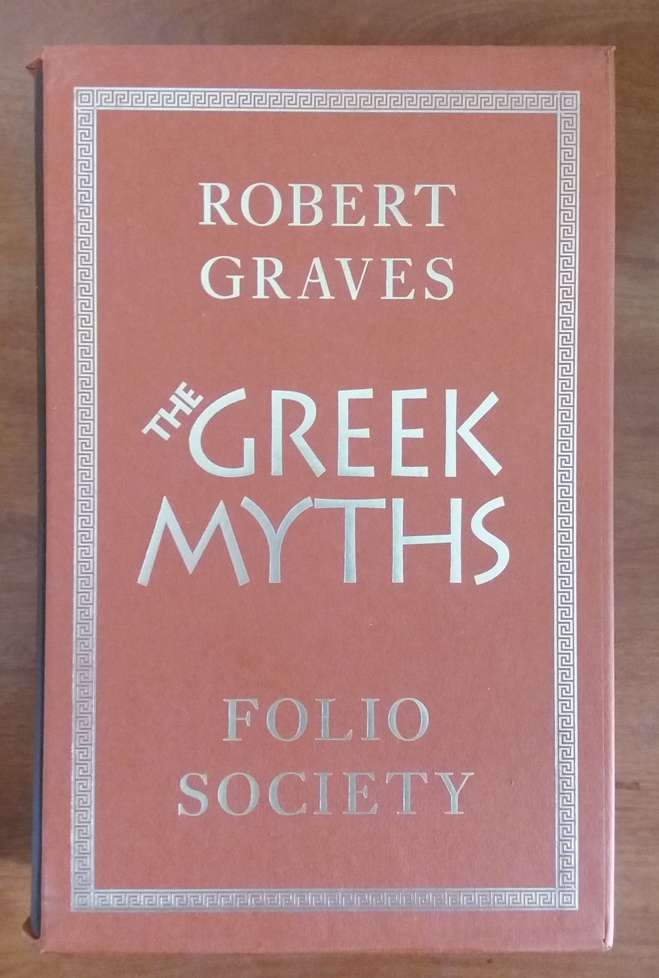 Robert Graves THE GREEK MYTHS The Folio Society 6p 1999