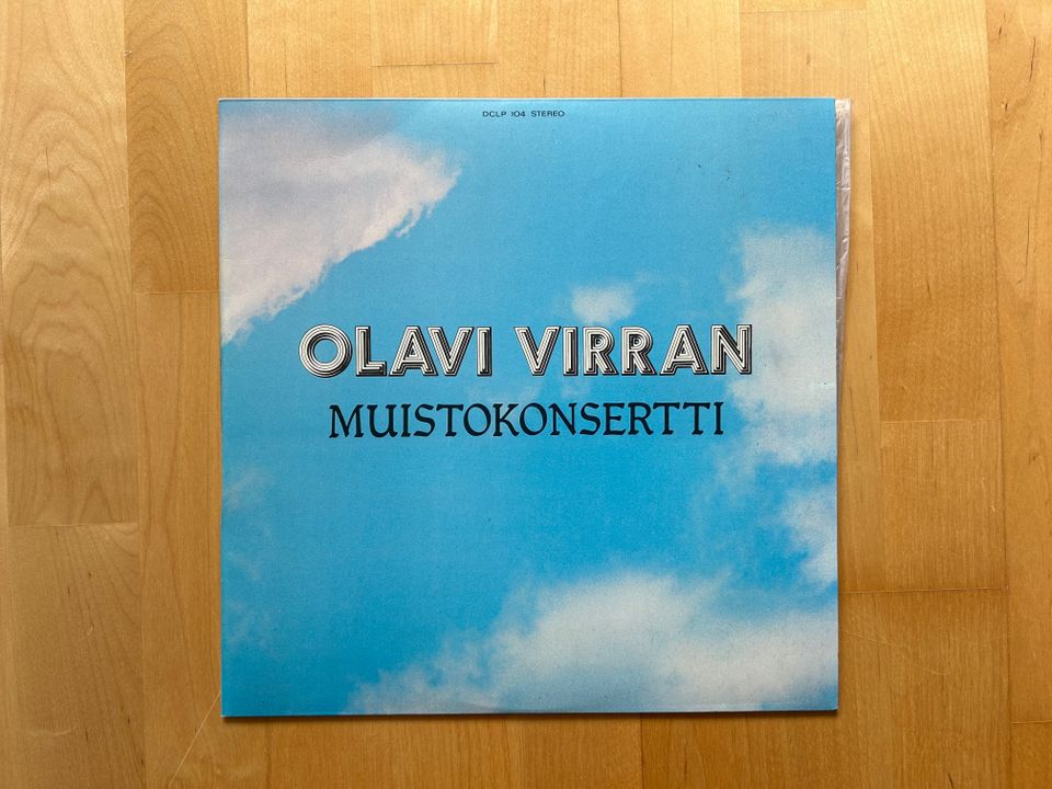 Olavi Virran muistokonsertti vinyylilevy