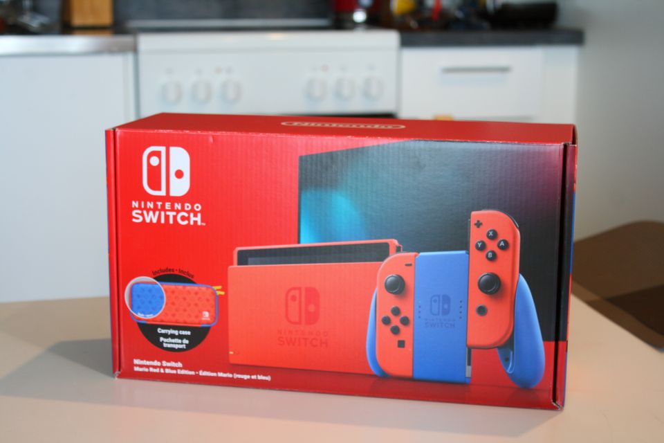 Nintendo Switch Mario Red & Blue Edition