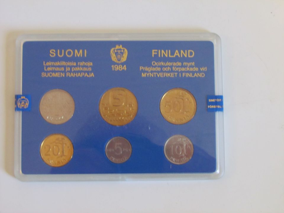 Käyttörahasarja 1984 Suomi