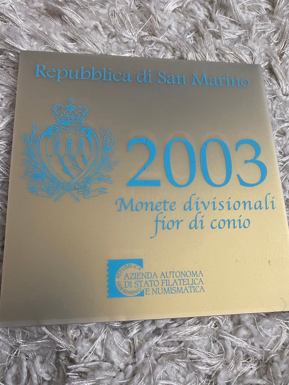 SAN marino 2003 Rahasarja Bu