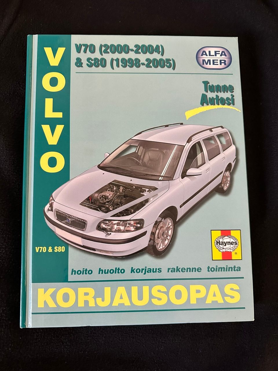 Alfamer S196 Volvo V70 2000 - 2004 ja S80 1998 - 2005 korjausopas