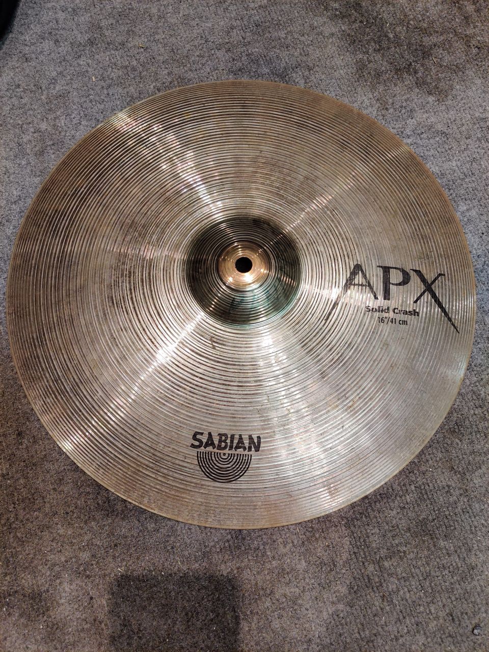 Sabian 16" APX Series Solid Crash Cymbal