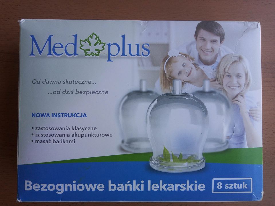 MedPlus kuppaus lasit, ilmapumpu. Käyttämätön