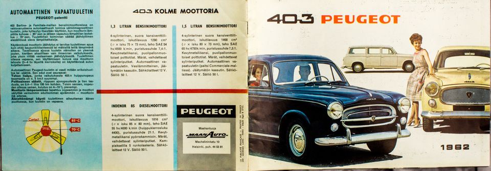 Peugeot 403 1962 Autoesite