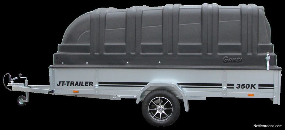 JT-TRAILER 3500-35 L kuomulla vain 2190e kotimainen 3v takuu