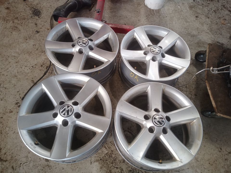 VW OEM 16" aluvanteet 5x112