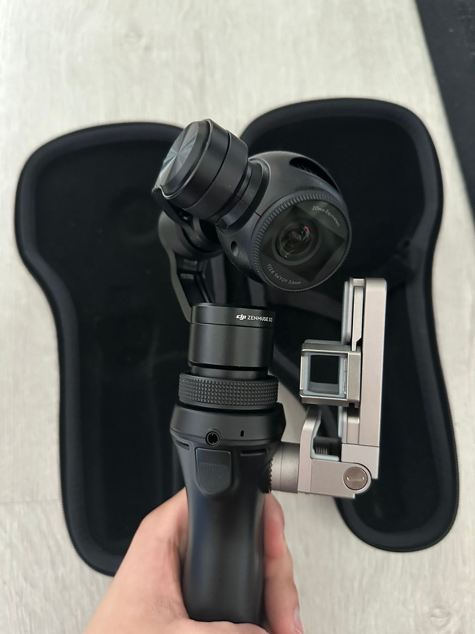 Dji Osmo Gimbal + Videokamera (Heinäkuun 200€)