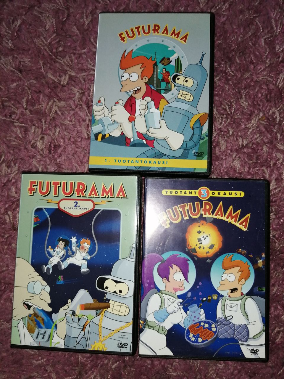 Futurama dvd sarja.