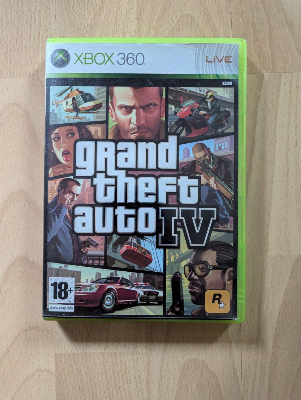 GTA IV Xbox 360 peli