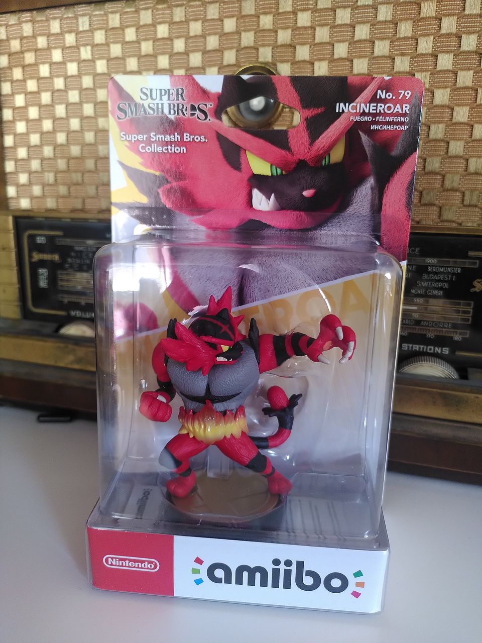 Incineroar amiibo - new and sealed