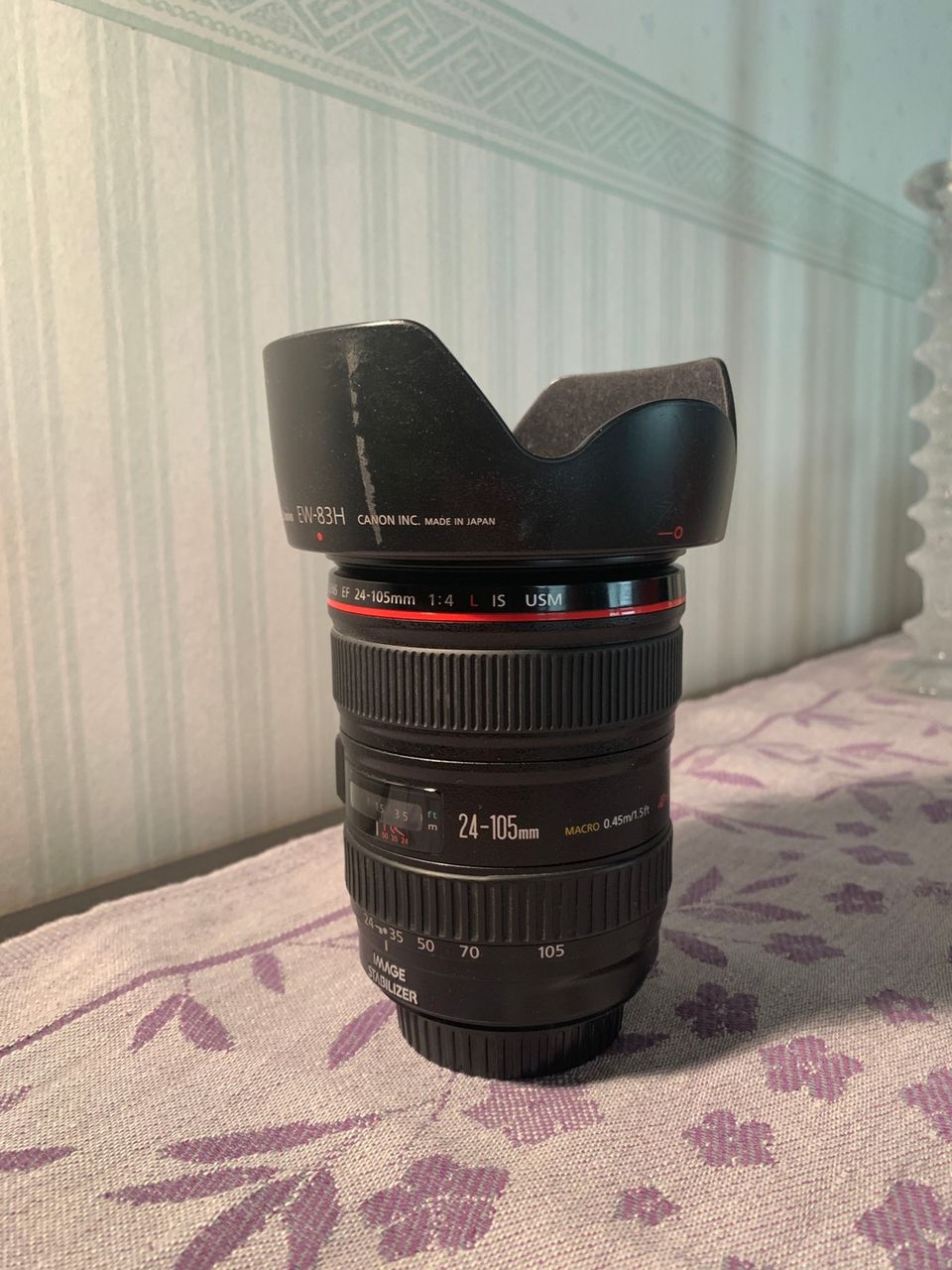 Canon 24-105mm f4 L objektiivi