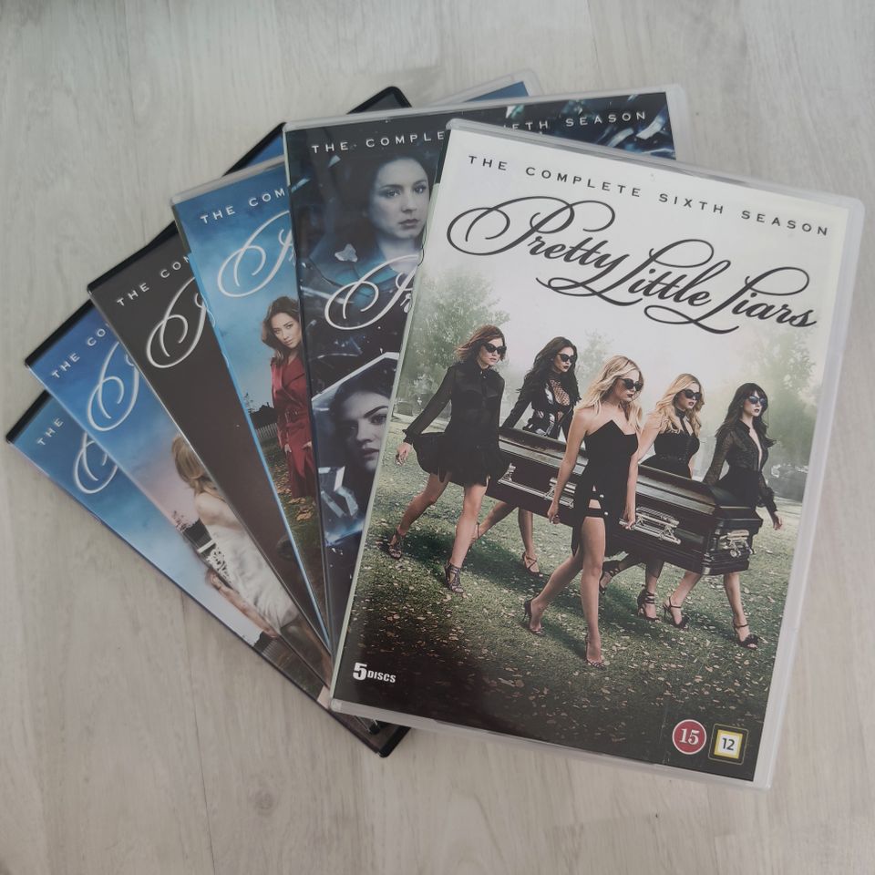 Pretty Little Liars dvd pox 1-6