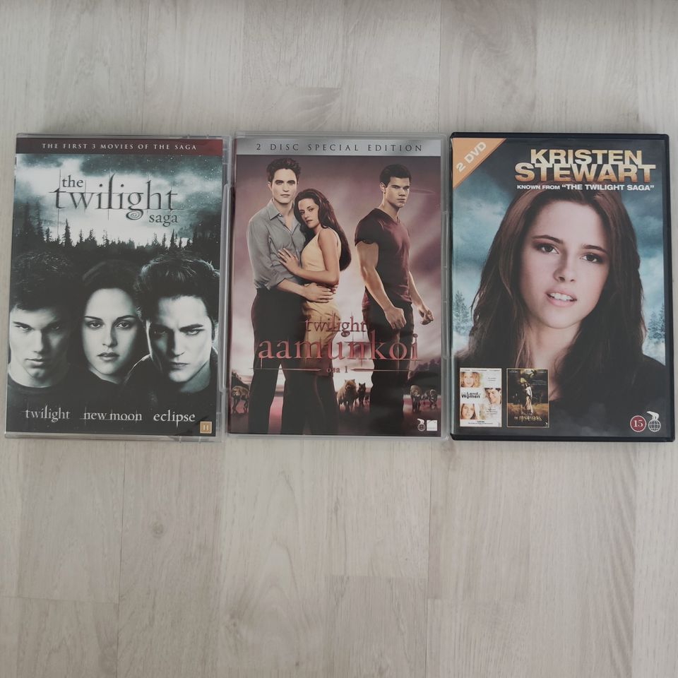 The Twilight saga + The Messengers + In the Land of Women