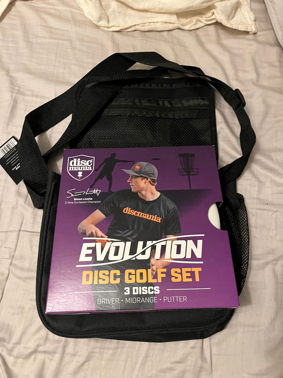 Discmania Evolution Disc Golf Set ja kantoreppu