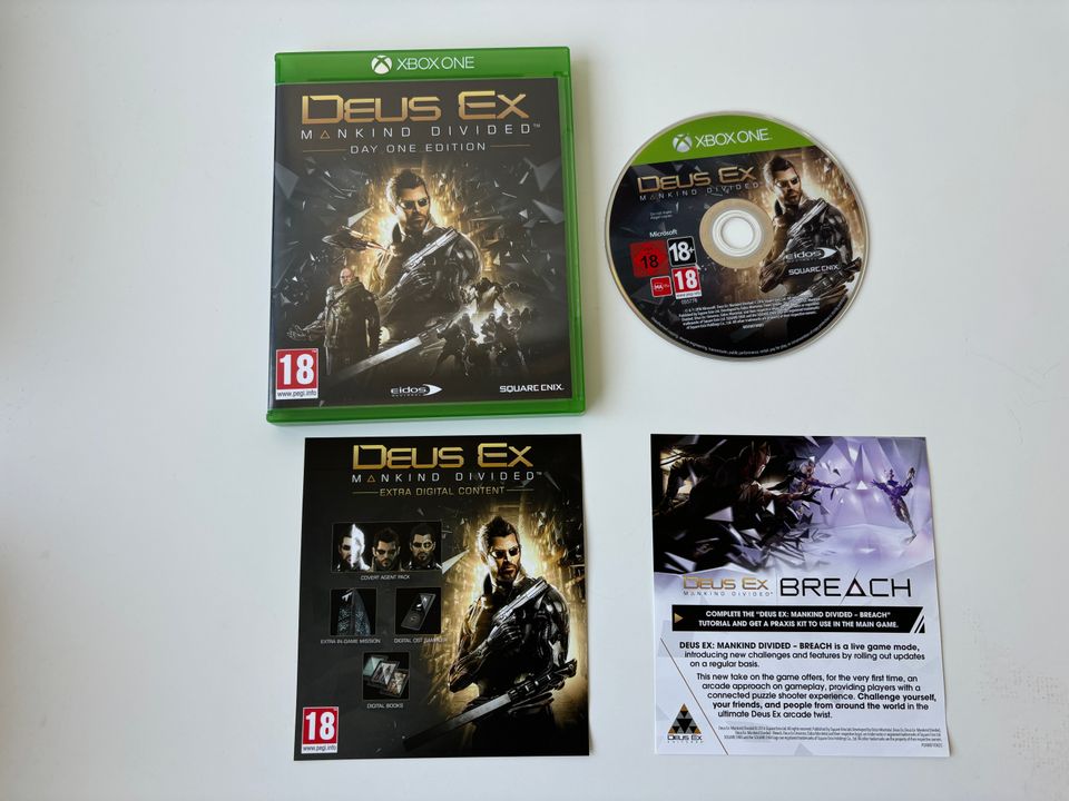 Deus Ex Mankind Divided. (Xbox One)