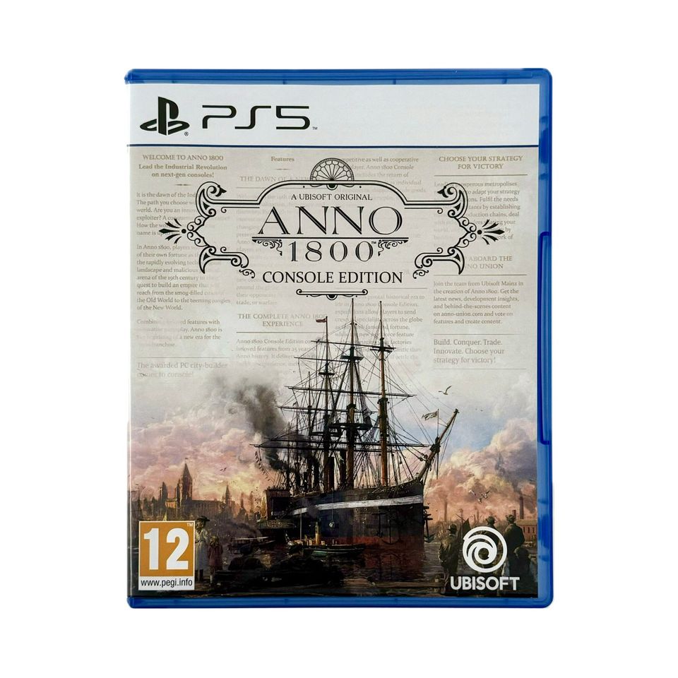 💎🎮 Anno 1800 Console Edition - PS5 💥+löytyy paljon muita pelejä