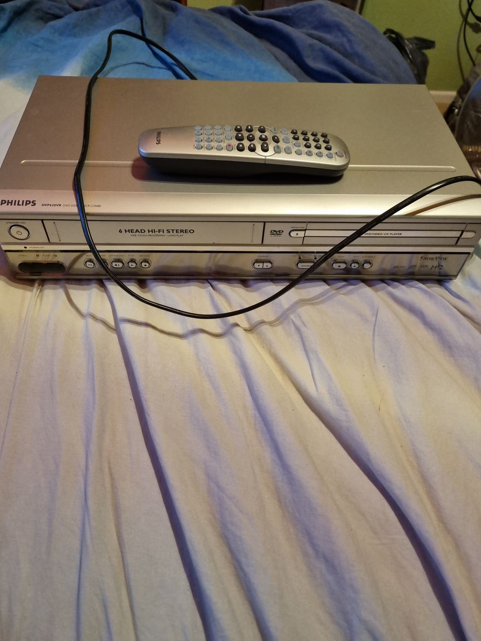 Philips vhs/dvd yhdistelmä